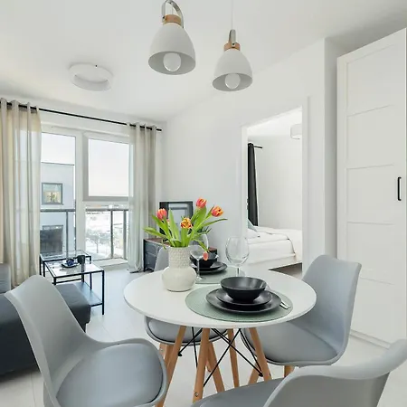 Baltycka Stylish With Parking Near The Port In By Renters Apartment *